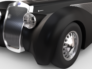 delage d8 Model 3D
