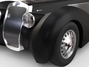 delage d8 3D Model