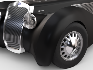 delage d8 Model 3D