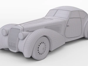 delage d8 3D Model