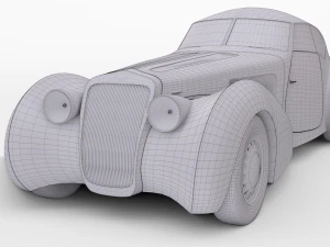 delage d8 3D Model