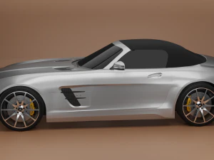 mercedes benz sls amg roadster 3D Model