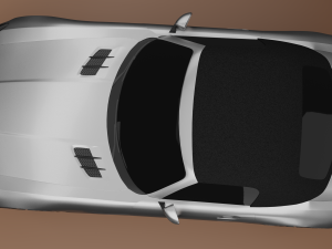 mercedes benz sls amg roadster 3D Модель