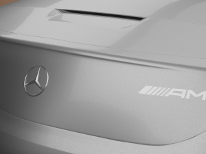 mercedes benz sls amg roadster 3D Модель