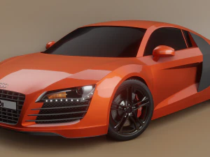 audi r8 3D Model