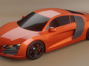audi r8 Model 3D