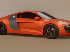 audi r8 Model 3D
