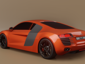 audi r8 Model 3D