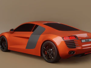 audi r8 3D Model