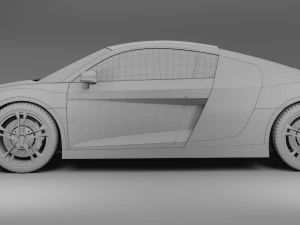 audi r8 3D Model