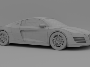 audi r8 Model 3D