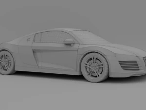 audi r8 3D Model