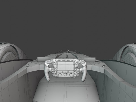 Concept Racing Car 3D Model