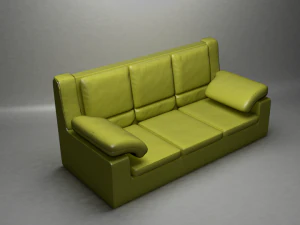 sof&aacute; Modelo 3D