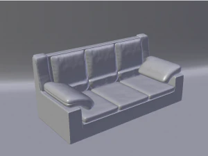 sof&aacute; Modelo 3D