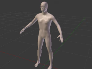 Mann 3D Modell