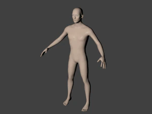 Mann 3D Modell