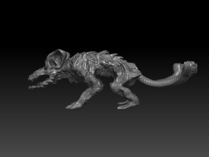 monster Model 3D