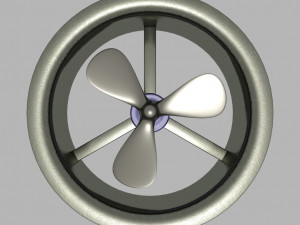 industrial fan Model 3D