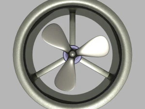 ventilador industrial Modelo 3D