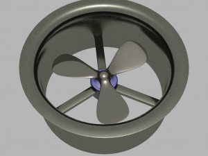 industrial fan Modelo 3D
