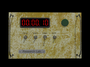 electronic timer panel 3D Model