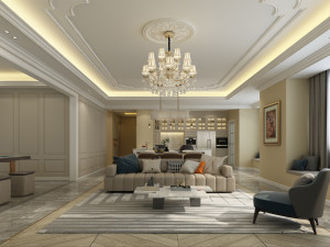 jane european living room 3D 모델
