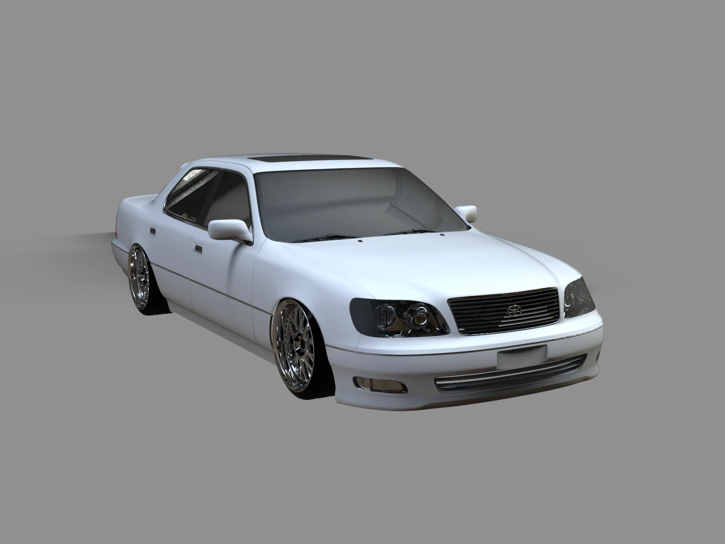 toyota celsior ucf 11 3D Model .c4d .max .obj .3ds .fbx .stl .blend 
