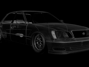 toyota celsior ucf 11 3D Model