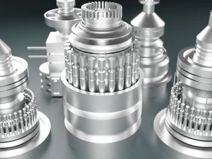 विज्ञान-फाई किटबैश तत्व 5-पीसी 3D मॉडल