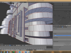 sci-fi kitbash elements 5-pcs 3D 模型