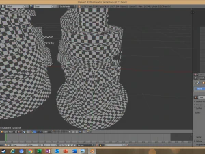 विज्ञान-फाई किटबैश तत्व 5-पीसी 3D मॉडल