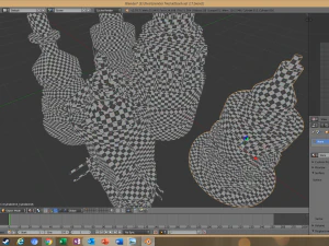 विज्ञान-फाई किटबैश तत्व 5-पीसी 3D मॉडल