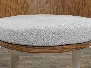 modern wooden chair 3D Model