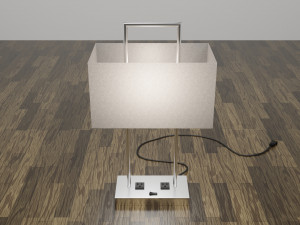 modern table lamp Model 3D