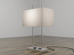 moderne tafellamp 3D Model