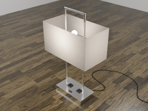 modern table lamp Model 3D