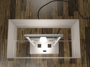 modern table lamp Model 3D