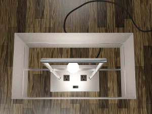 moderne tafellamp 3D Model