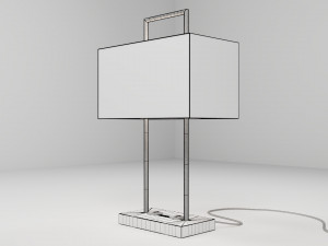 modern table lamp Model 3D