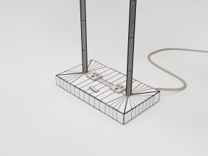 modern table lamp Model 3D