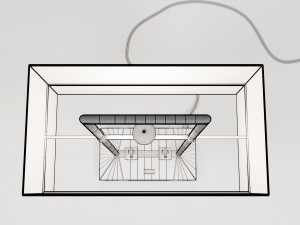 modern table lamp Model 3D