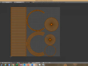 moderne tafellamp 3D Model