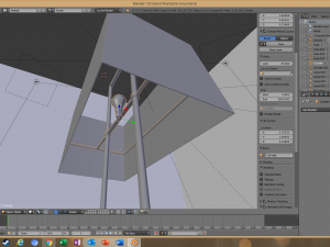 modern table lamp Model 3D