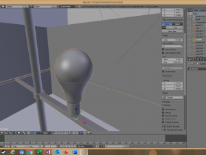modern table lamp Model 3D