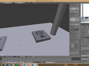 modern table lamp Model 3D