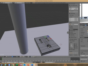 modern table lamp Model 3D