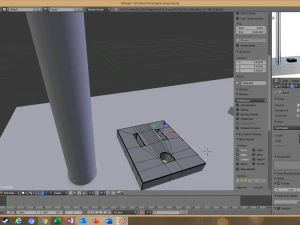 moderne tafellamp 3D Model