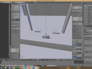 modern table lamp Model 3D