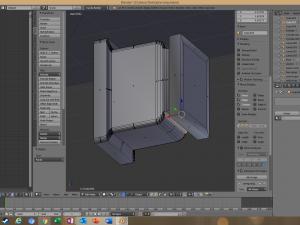 modern table lamp Model 3D